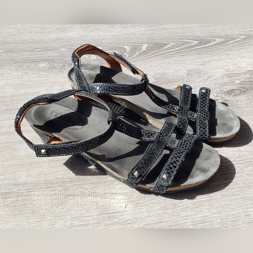 Taos Wanderer Sandal Black